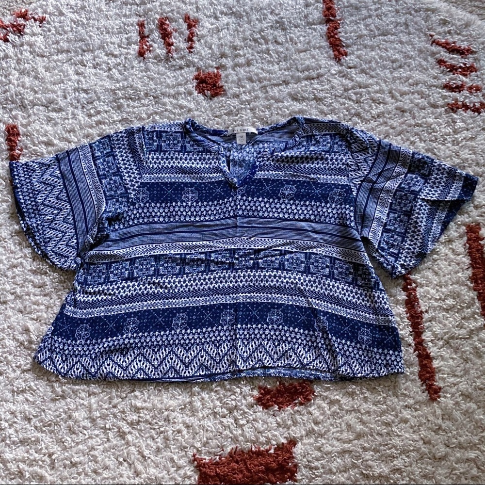 Miami Flowy Crop Top Size M